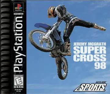 Jeremy McGrath Supercross 98 (JP) box cover front